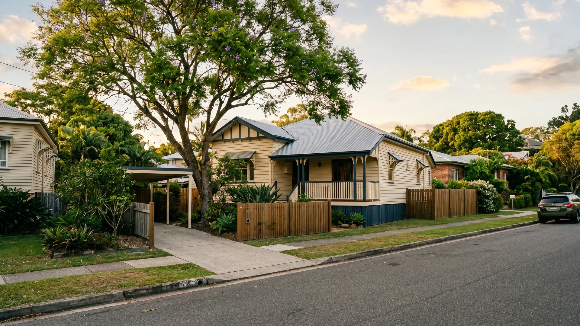 Painter Newstead in New Farm