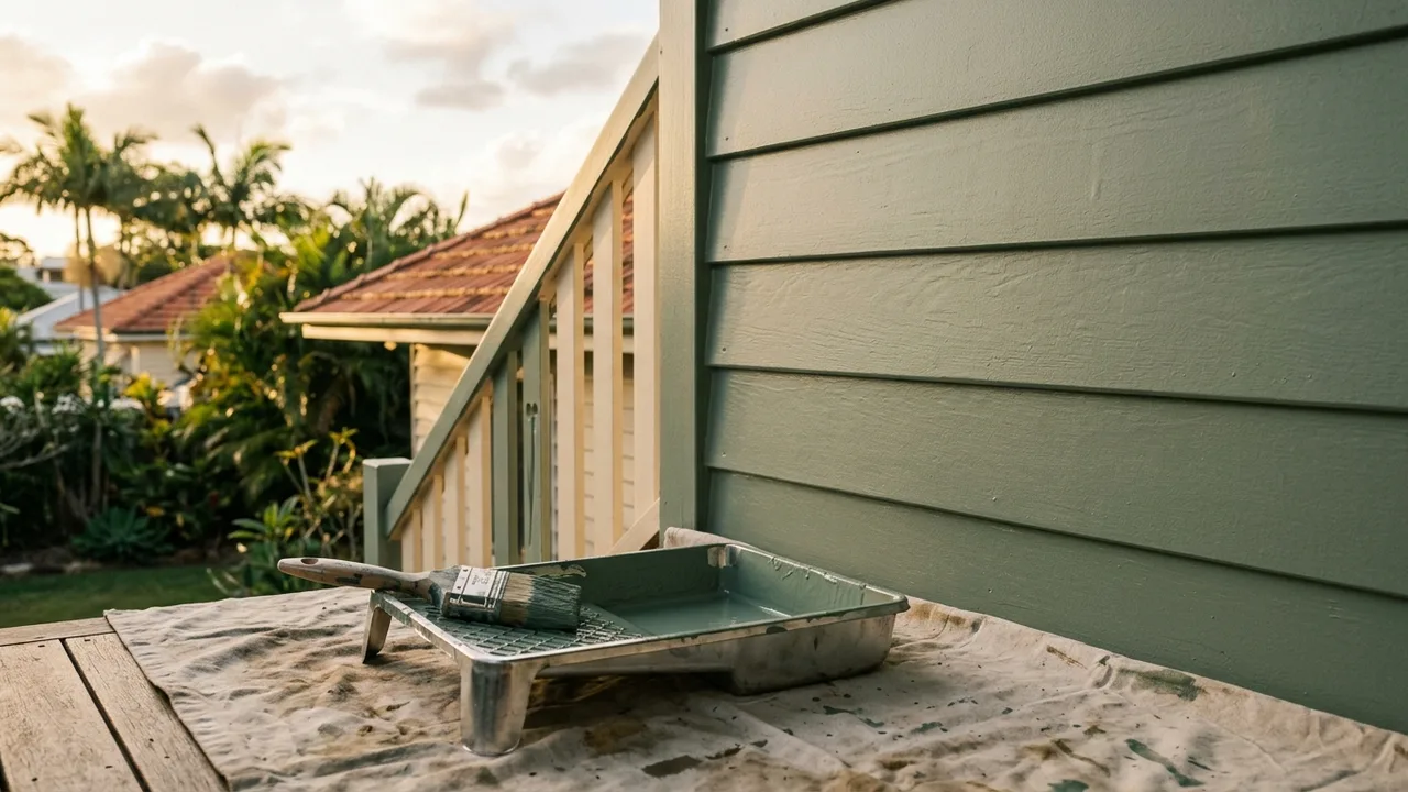 Brisbane painter detail relevant to "Which exterior paint type actually holds up in Brisbane's subtropical climate?"