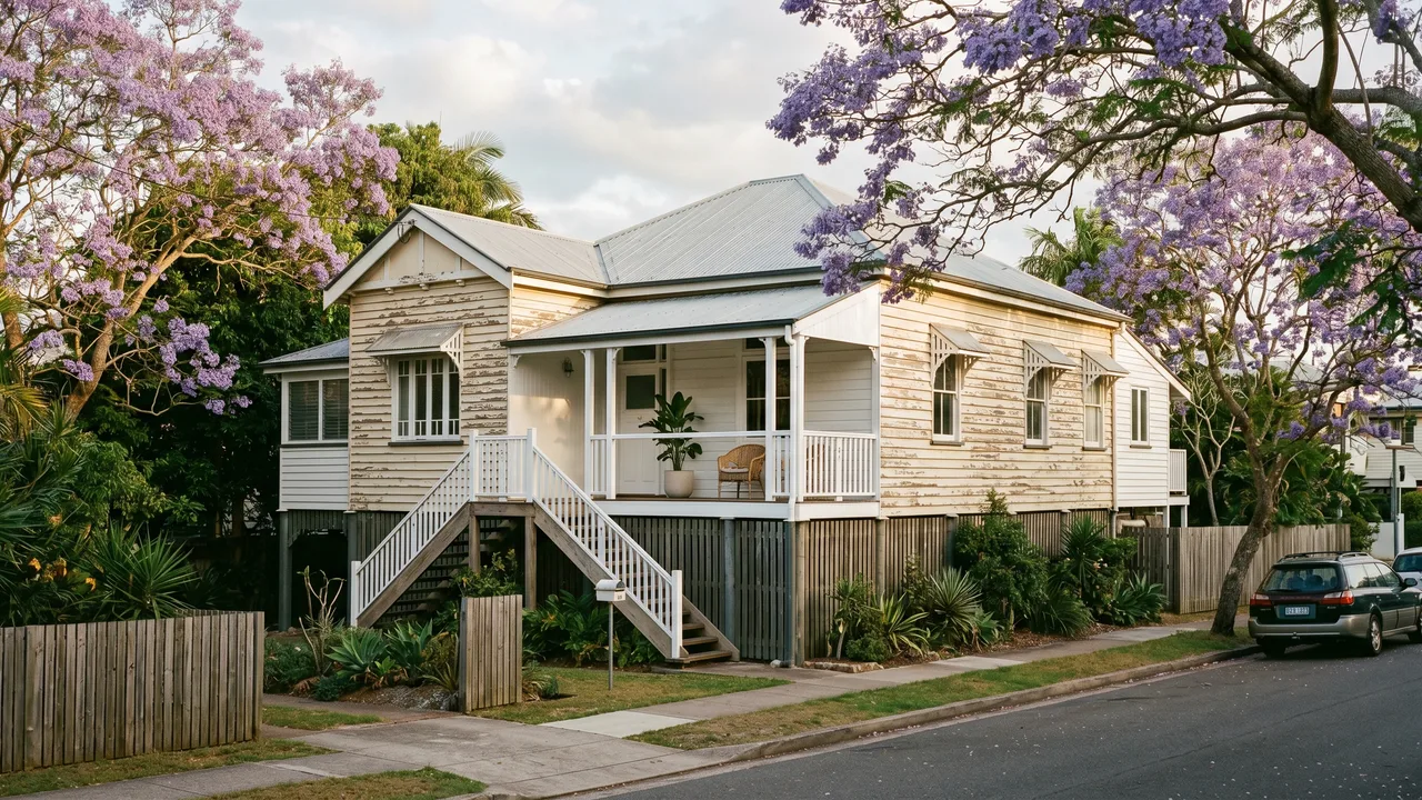 How often does a Brisbane Queenslander actually need repainting? in New Farm